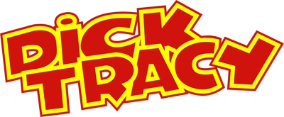 Dick Tracy logo for Sega Master System